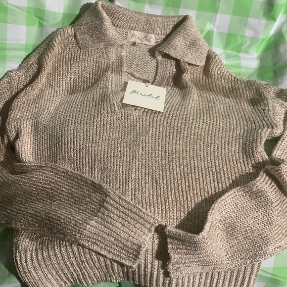 Marled Sweaters - Marled sweater